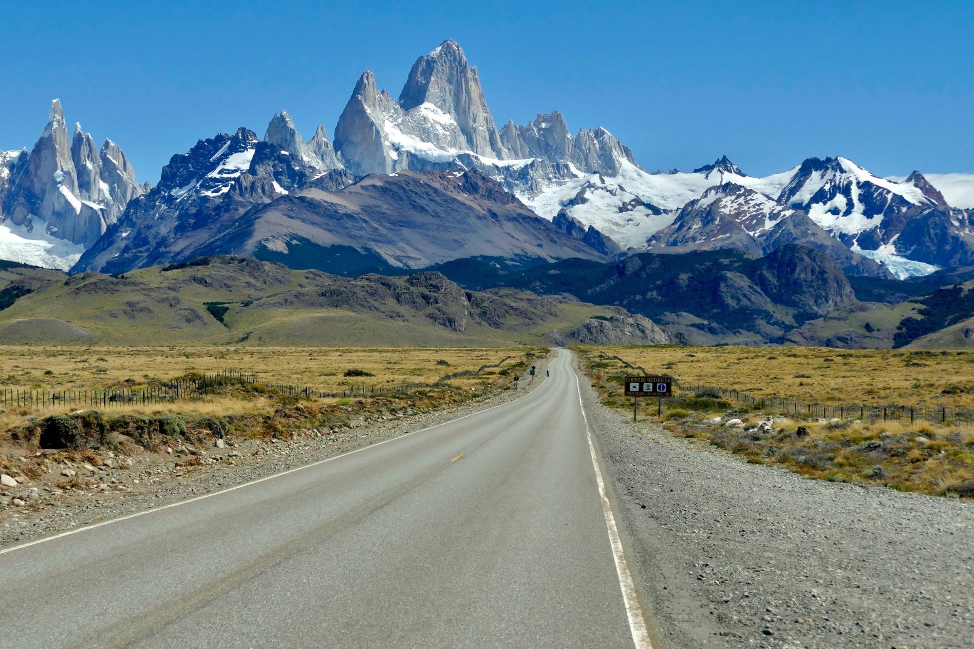 El Chalten - Vista desde Carretera